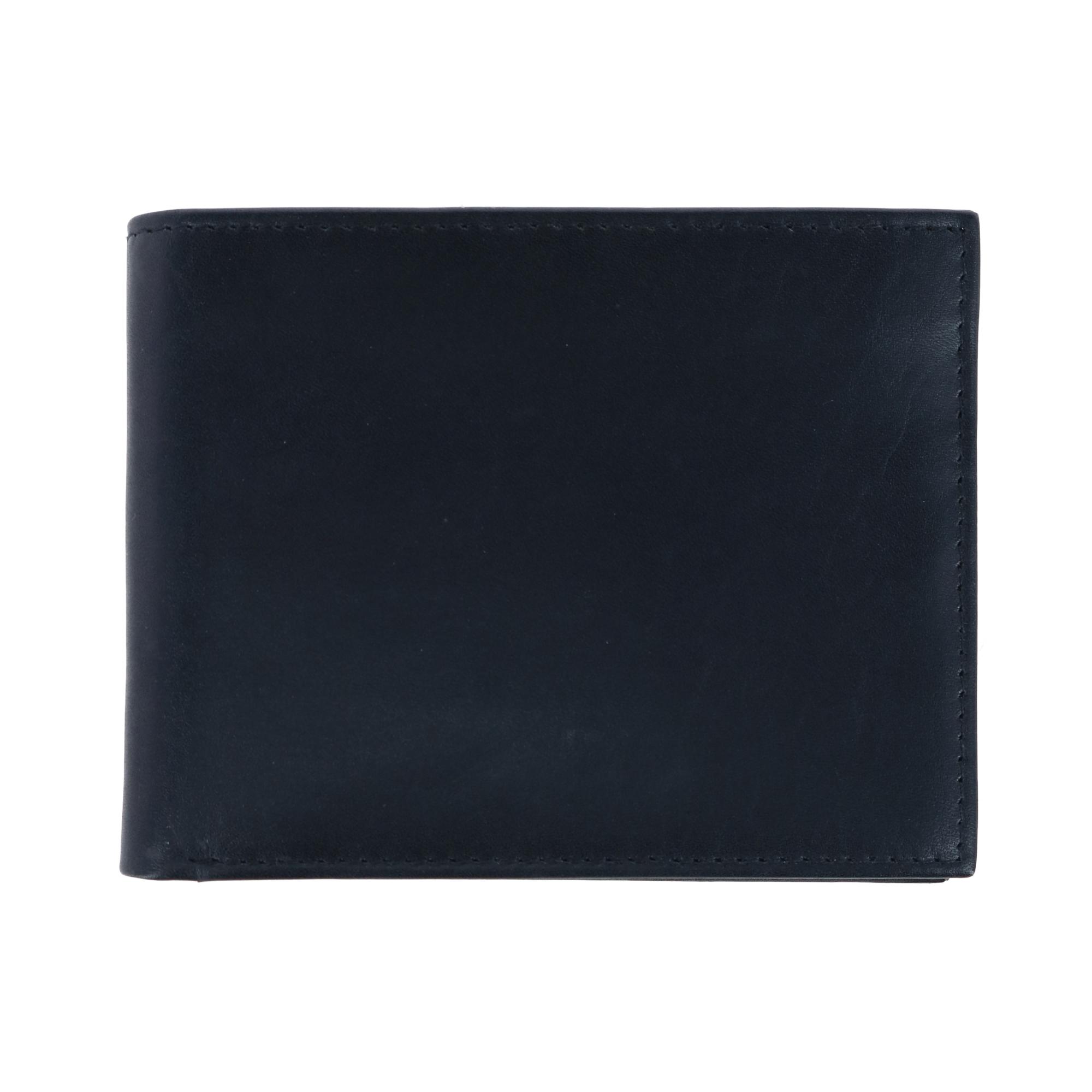 Sergio Genuine Leather RFID Bi-Fold Passcase Wallet