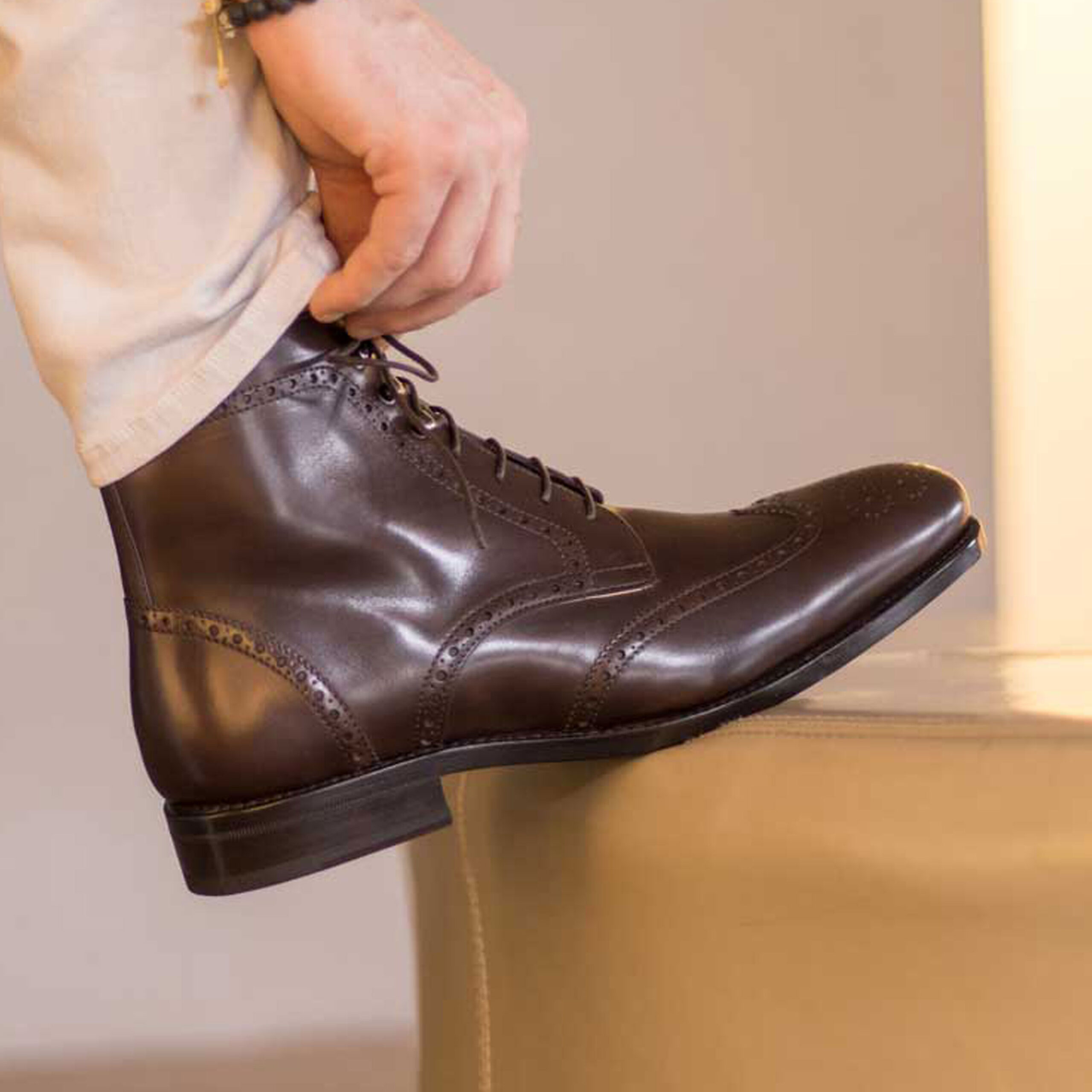 Model: Military Brogue