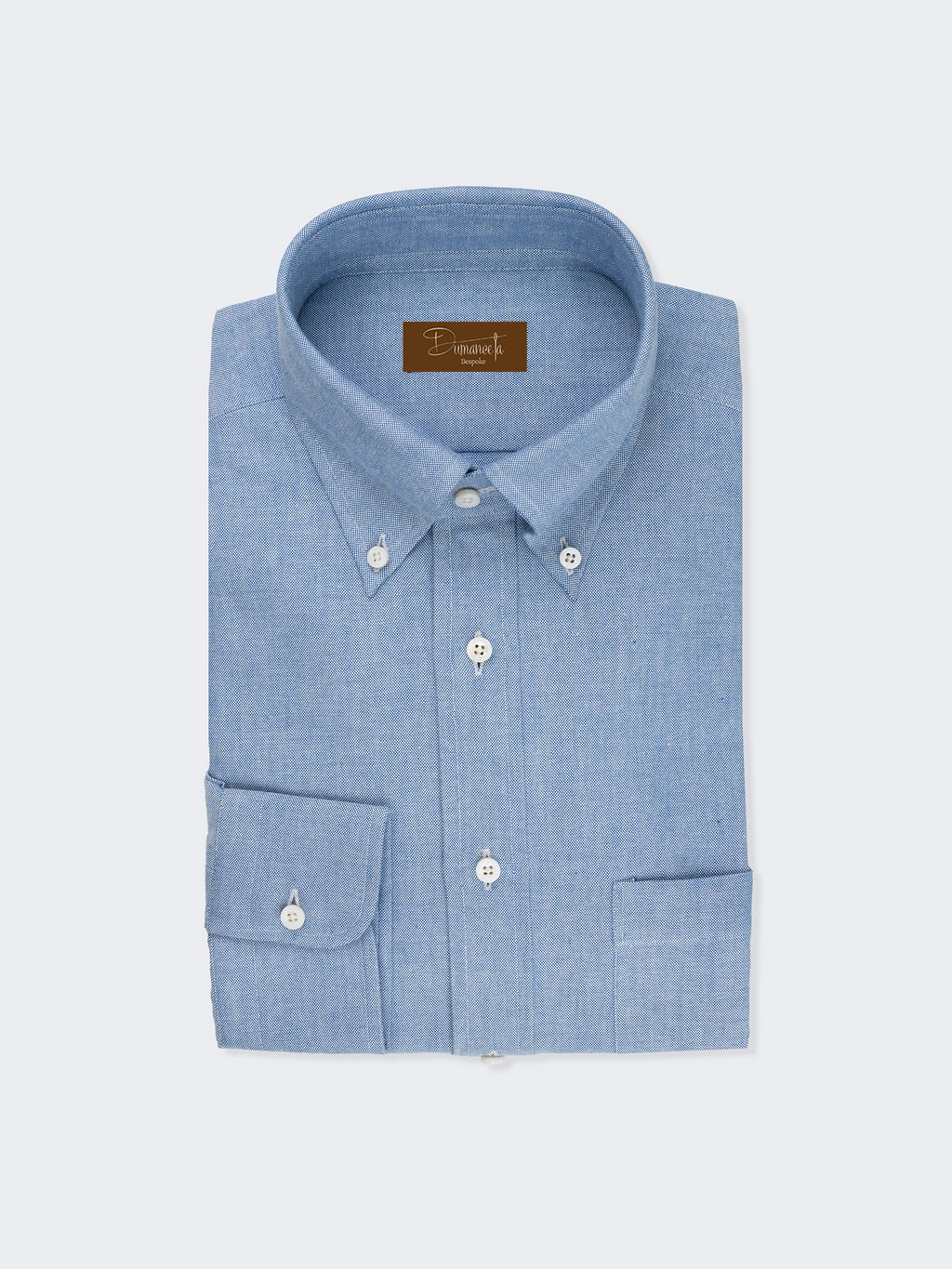 Blue Pinpoint Oxford | Button Down